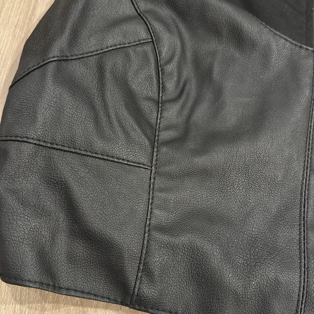 PU Leather Top - Picture 3 of 5